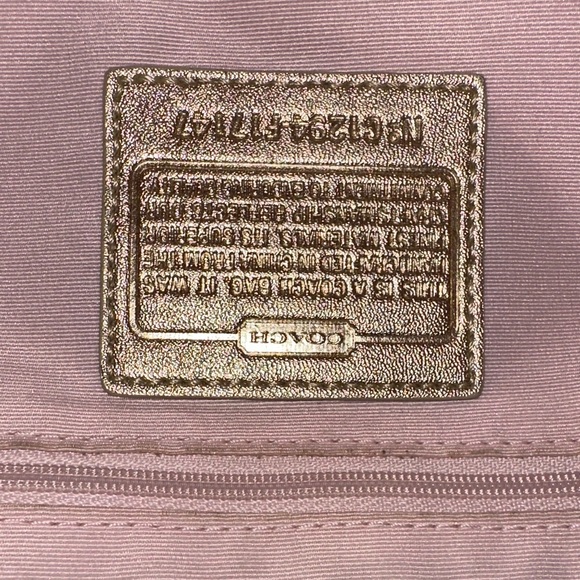 Coach 2012 EUC POPPY Women´s Bag - Pink and Cream